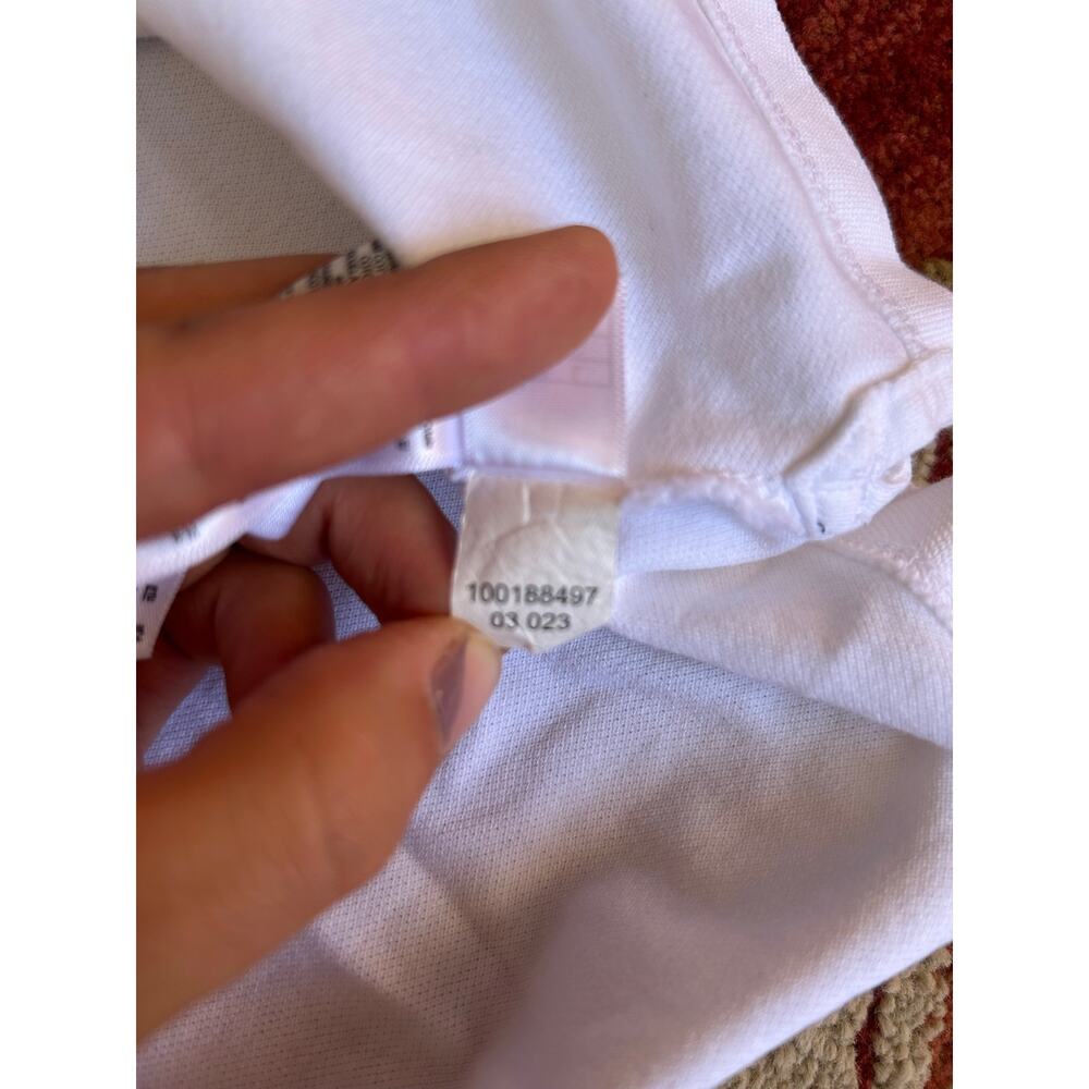Brooks Brothers supima cotton White Polo Shirt Short Sleeve Collared Tee preppy - Picture 12 of 14